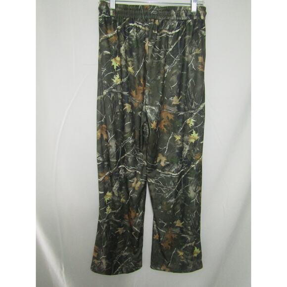 Camo Lounge Pajama Pants Elastic Waist Pockets Hunting sz S/M Outdoor Sporty - Picture 2 of 5